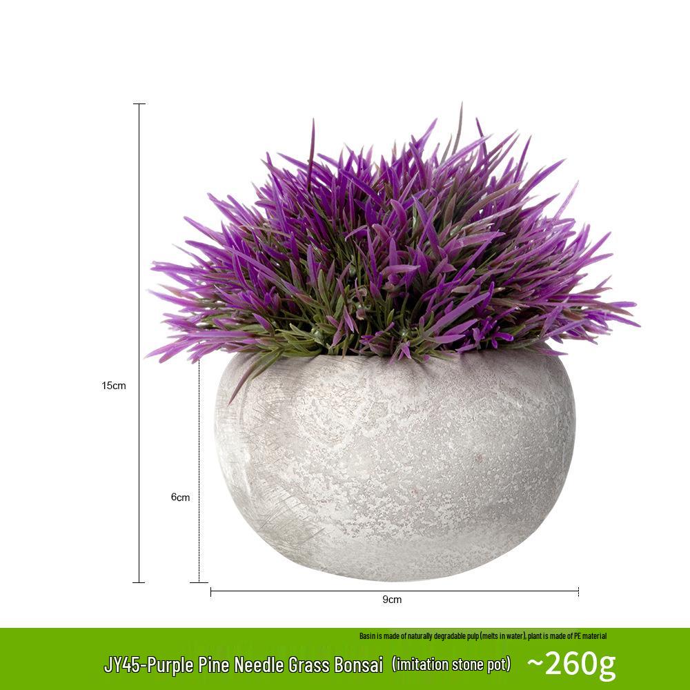 Artificial Baby's Breath Potted Flower for Wedding and Bedside Decor