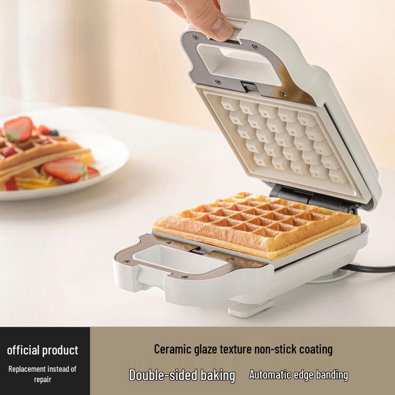 Multi-functional Breakfast Machine: Sandwich, Waffle Maker & Toaster with Electric Griddle
