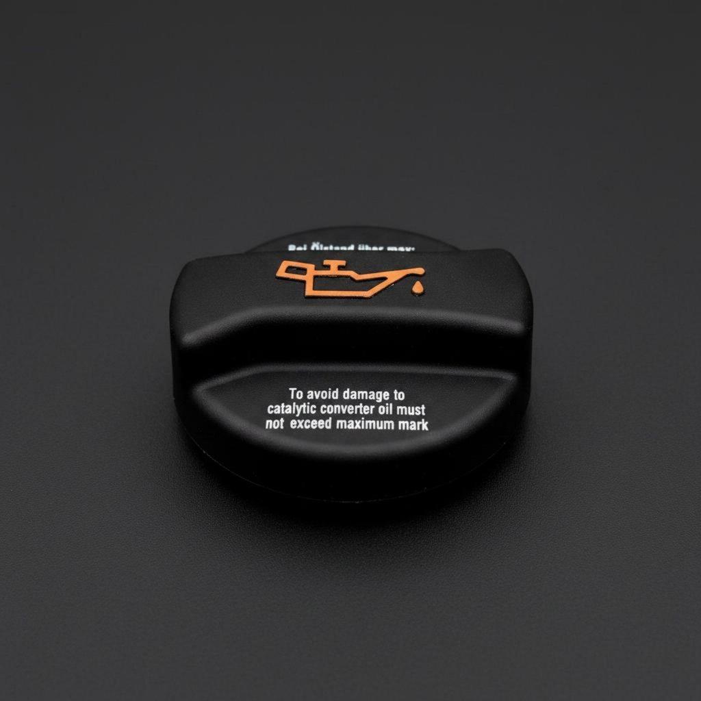 Oil Filler Cap Strong Sealing Automotive Component Long-Lasting for Repair Shop