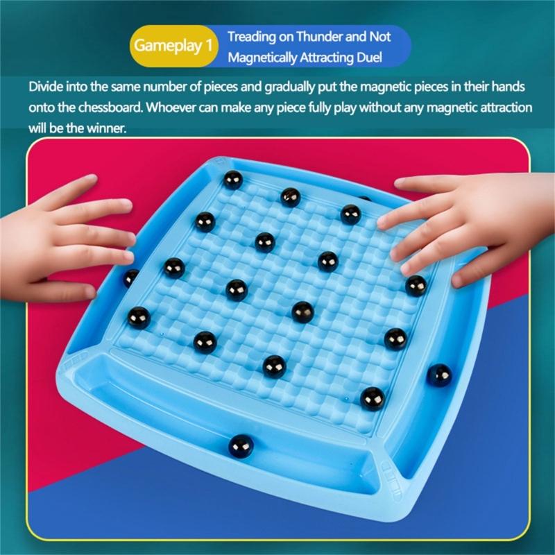 Magnetic Chess Game Battle Set Portable Battle Chess Multiplayer Board Games Magnet Chess Pieces Toy Home Party Supplies