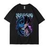 New Anime Solo Leveling Alone Upgrade Printing Pattern Short Sleeve Trend Men's and Women's T-Shirts