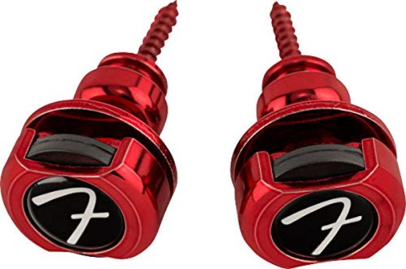 Fender Strap Pin Red Fender® ‘F’ Locks,