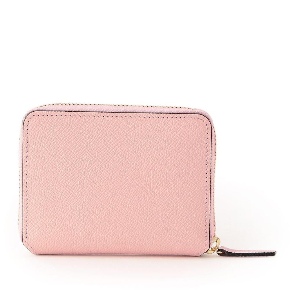 Neu New Zip Half Wallet 2201499 Einheitsgröße HELLROSA [Barneys York] [Barneys York] Damen