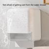 Bathroom Tissue Storage Box Large Capacity Plastic Waterproofed Design Wall Mounted For Bathrooms