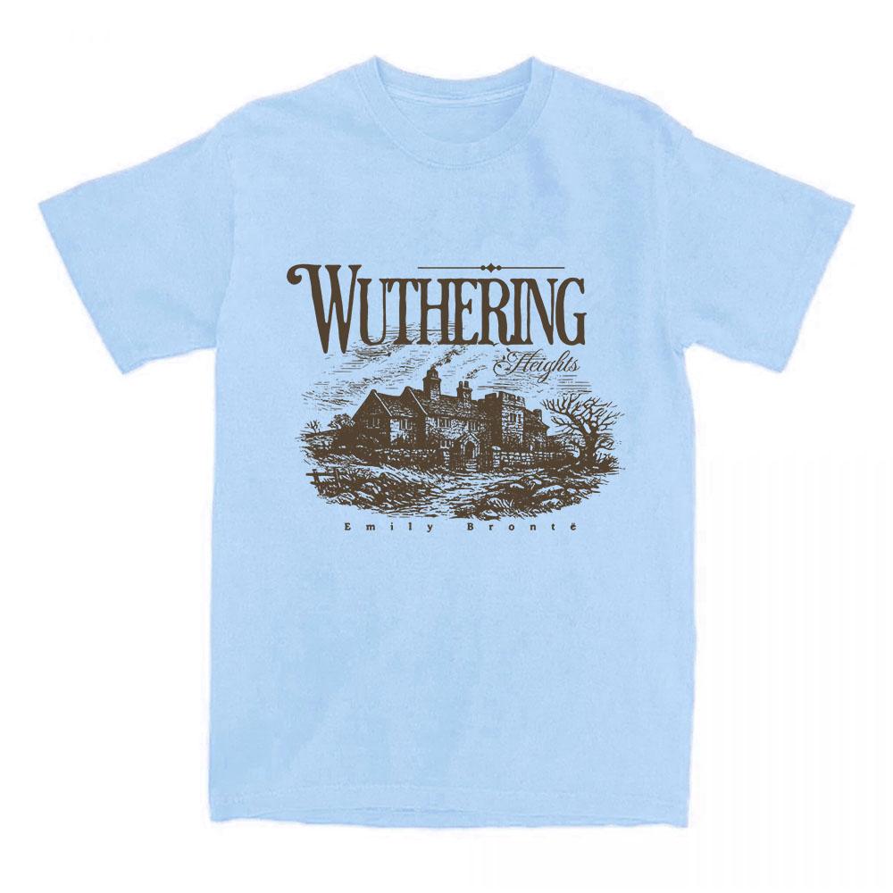 Wuthering Heights T-shirt Film Design Graphic Printing Tshirts Summer Short Sleeve O-neck Female Tees Top Cotton Unisex T Shirt