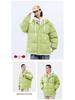 2025 Winter Faux Two-Piece Hooded Cotton Jacket - Unisex Warm, Trendy, Casual Bread Coat
