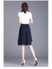 Summer Plus Size Chiffon High Waist Shorts for Women - Loose Wide Leg Skort for Middle-Aged and Elderly Mothers