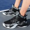 2026 Spring New Men's Shoes Colorful High Top Breathable Men's Casual Sports Shoes Trendy and Versatile Basketball Shoes