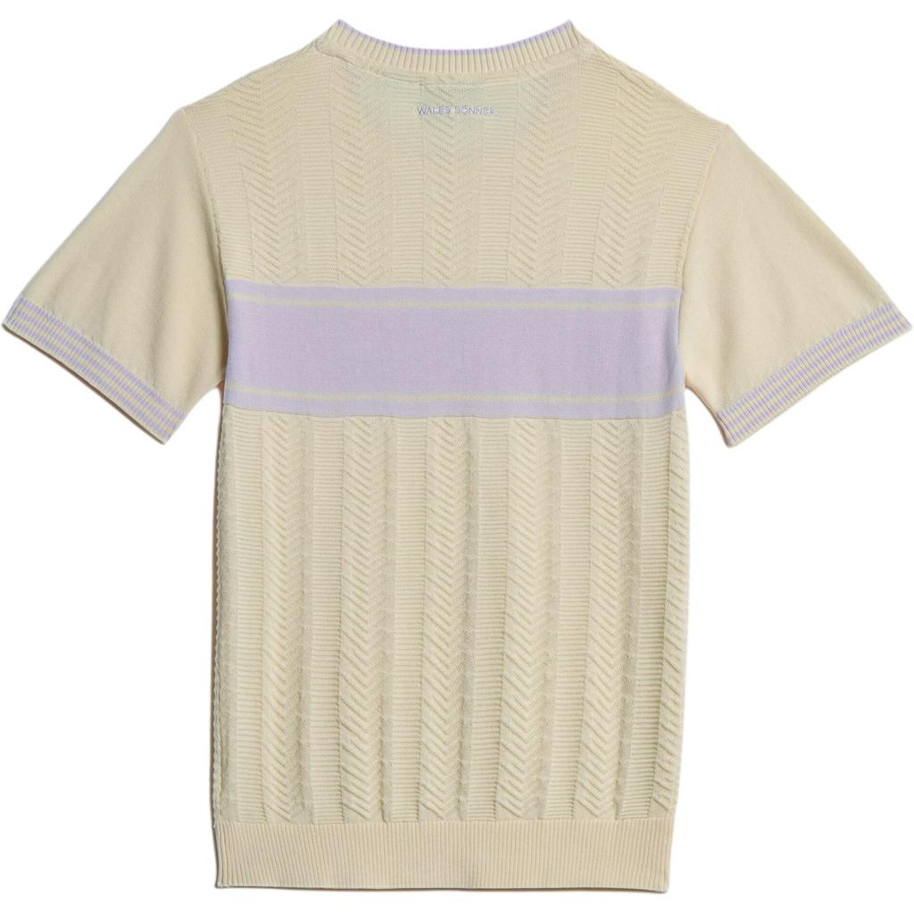 adidas Originals X Wales Bonner Kollaboration Schnelltrocknend Feuchtigkeitsableitend Atmungsaktiv Ultraleicht Kurzarm T-Shirt Unisex Oberteile GU0751