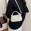 New Casual Handbag Women's Bag Fashion Pleated Versatile Shoulder Messenger Bag