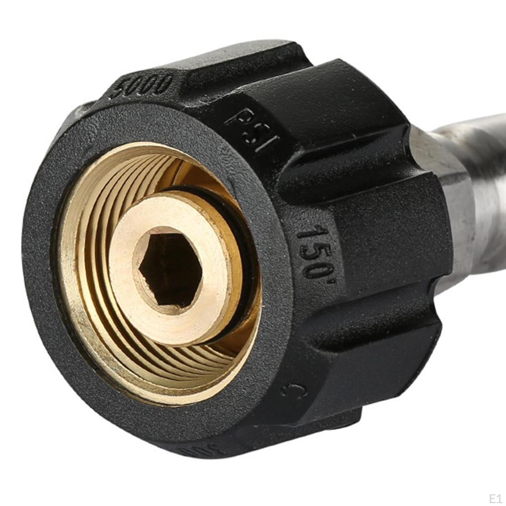 High Pressure Washer Adapter Set, Convert M22-14 to 3/8-inch Brass Fittings. Washers