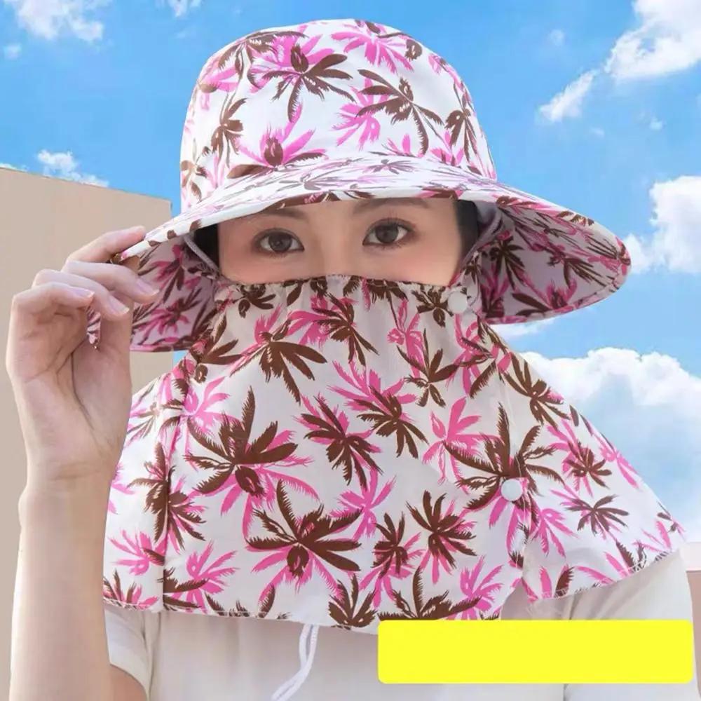 

Солнцезащитные линзы DMEE Шляпа-шаль для рыбалки, закрывающая лицо, летняя солнцезащитная шляпа для защиты шеи, езда на велосипеде