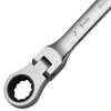 SATA Fully Polished Flex-Head Ratchet Wrench