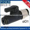 PISCO Ball Valve BVU3-3, BVU4-4, BVU6-6 - Genuine Japanese Product, In Stock