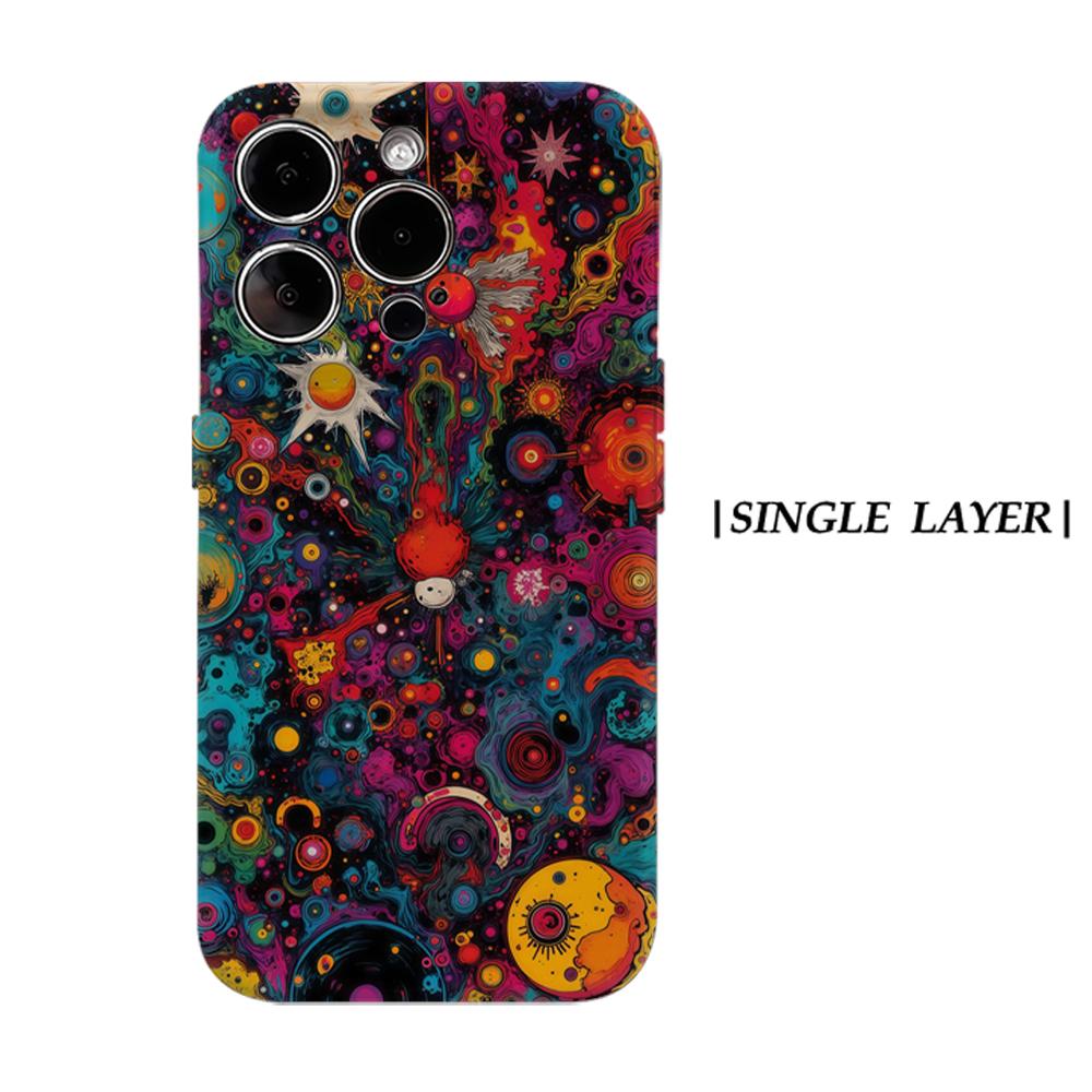 

Cosmic PsychedeliaFor Magnetic Phone Case for IPhone 17 16 15 14 13 Pro Max Plus Single Double-layer Tough Case IPHONE17PROMAX
