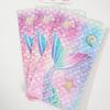 Paper Bag Set 20Pcs Colorful Mermaids Gift Bag with 20 Sticker ,Take-out Bags for Christmas,Festivals,Birthdays,Parties