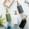 Press Type Ceramic Soap Dispenser Empty Hand Sanitizers Container Modern Liquid Pump Bottle  Sink