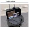Universal Wheel Carry-on Trolley Bag: Lightweight Travel Luggage for Mother and Child