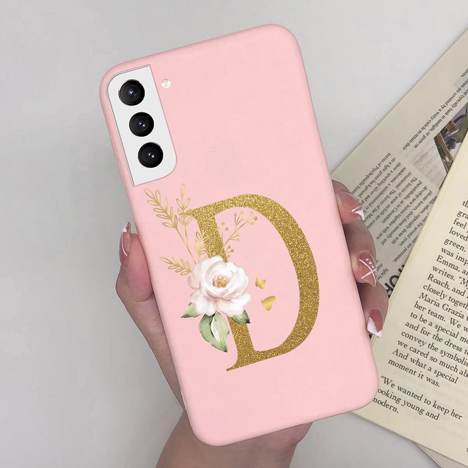 For Samsung S21 FE S21 Ultra Plus Case Slim Soft Cute Letters Cover For Samsung Galaxy S21 Plus 5G S21+ S 21 Ultra Phone Cases