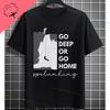 Funny Explore The Underworld Cave spelunking Graphic Tshirt Pure Cotton Shortsleeve Humor Style Fashion Tee Outdoor Clothing