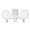 Nail Hand Rest Breathable High Resilience Ergonomic Water Proof U Shaped Manicure Arm Rest for Nail Salon White
