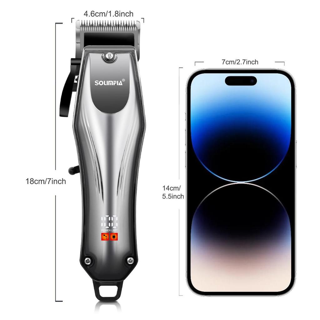 Haarschneider für Herren, kabelgebundenes Haarschneideset für den Heimgebrauch, kabelloser Haarschneider für Männer, professionell