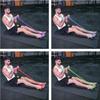 4 Resistanc Elastic Pull Ropes Exerciser Rower Belly Resistance Band Home Gym Sport Training Elastic Bands for Fitness Equipment