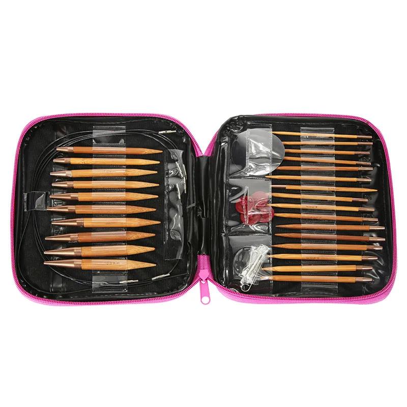 10/13 Pairs Circular Knitting Needles Ring Set Change Head Knitting Needles DIY Knitting Tools Sewing Accessories