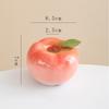 Fruit Ceramic Candle Holder Desktop Apple Persimmon Candle Holder Decoration Candle Container Candlelight Dinner Romantic Decor