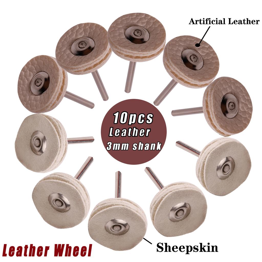 Polishing Buffing Wheel For Dremel Rotary Tool Accessories Cotton Wool Felt Jewelry Buffing Drill Kit