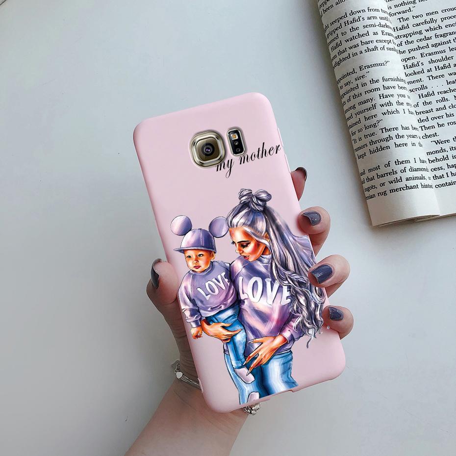 For Samsung Galaxy S7 egde case Cover for Samsung Galaxy S6 edge Case for Samsung S7 S6 G920F SM-G925F Cover Cute Silicon Fundas