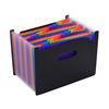 12/24 Pockets File Folder Organizer Expanding Color Accordion A4 Document