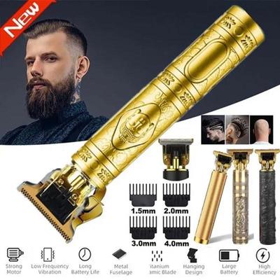 Hair Clipper USB Electric Cordless Hair Clipper Barber Rechargeable Waterproof Professional Electric Hair Trimmer Shaver Trimmer