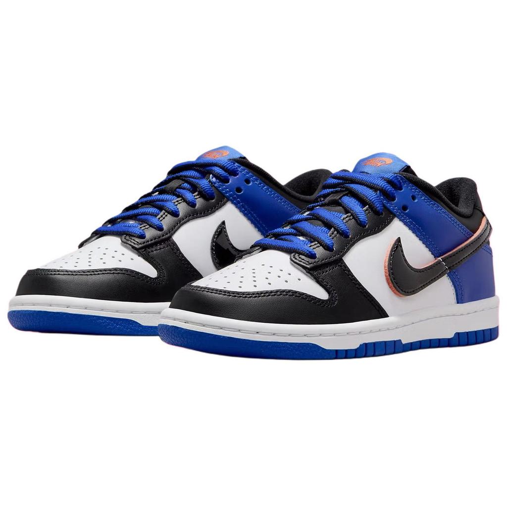 Nike Dunk Low SE GS White Racer Blue Terra Blush Black Big Kids HF0970-100