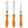 Wutuo Stainless Steel Baking Spatula 3-Piece Set
