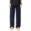 Cotton Jeans Men's Spring and Summer New Straight Textured Wide Leg Pants
