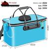 Foldable EVA Fishing Bucket with Fish Protection and Multi-Purpose Design