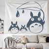 VIKAMA Totoro Tapestry Studio Ghibli Bedroom Wall Hanging Cozy Home Accent Adorable Dorm Gift Cute Living Room Artwork