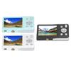Digital Camera Beauty Filter 16X Zoom Photo and Video 2.7in Screen 750mAh Battery Zoom Digital Camera for Daily