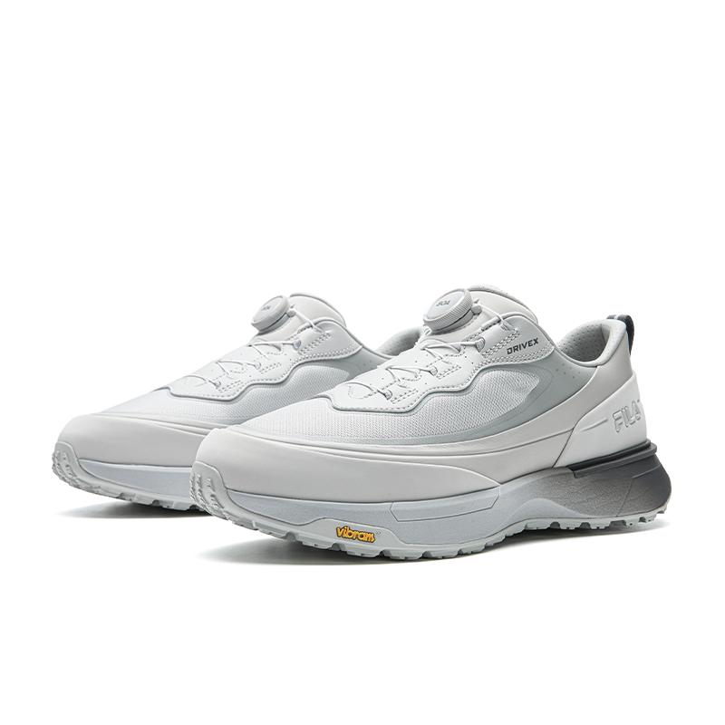 Fila Gf Drivex 1+ Casual Trendy Sports Golf Shoes Men sneaker Mushroom-Gray A12M621712FOM