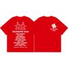 Rapper Jul Tour 2026 T-shirt Men Women Clothing Fashion Hip Hop Short Sleeve T-shirts Harajuku Y2k Oversized T Shirt Streetwear
