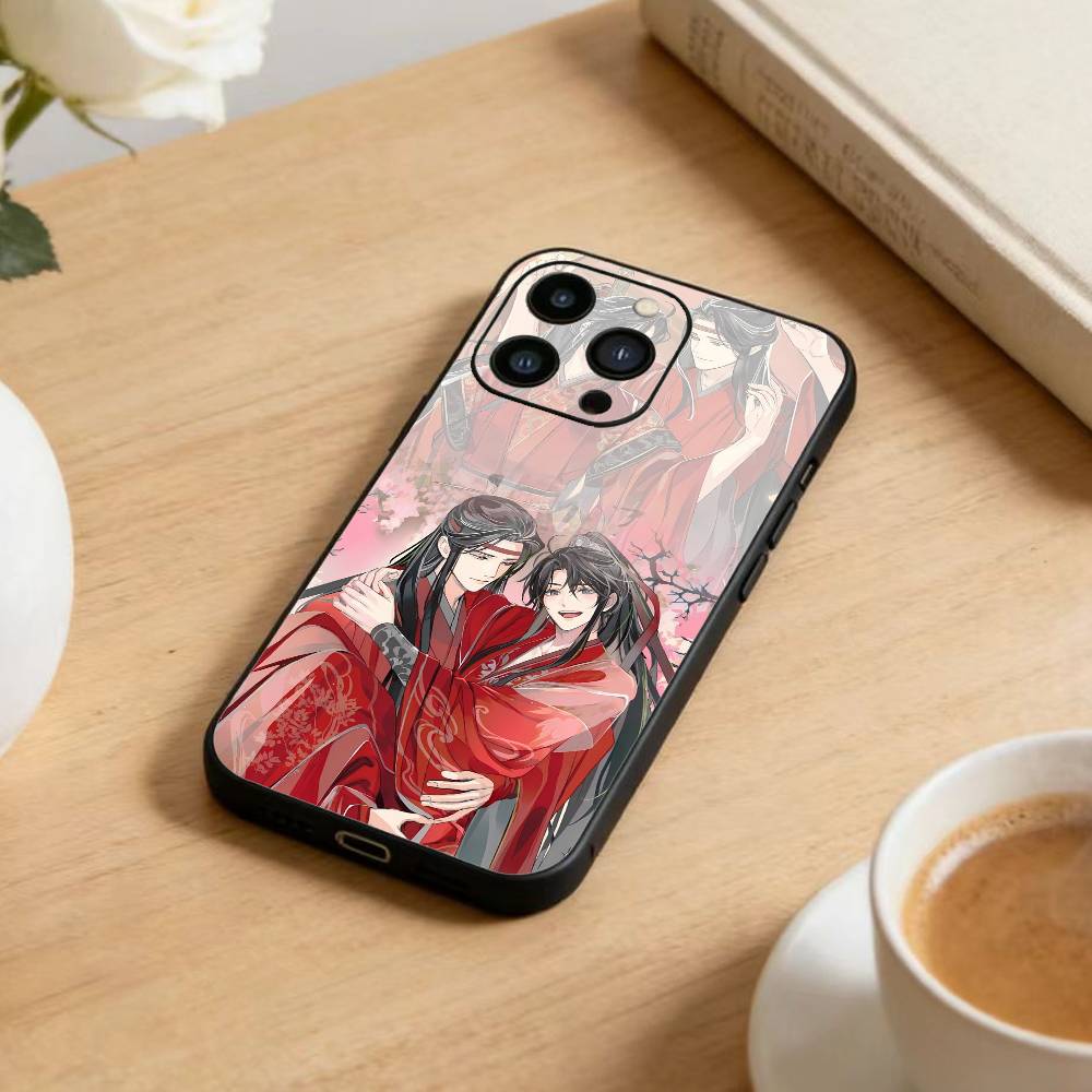 Grandmaster O-Demonic Cultivation Phone Case For iPhone 17 16 15 14 13 12 Max Plus Silicone Black Cover