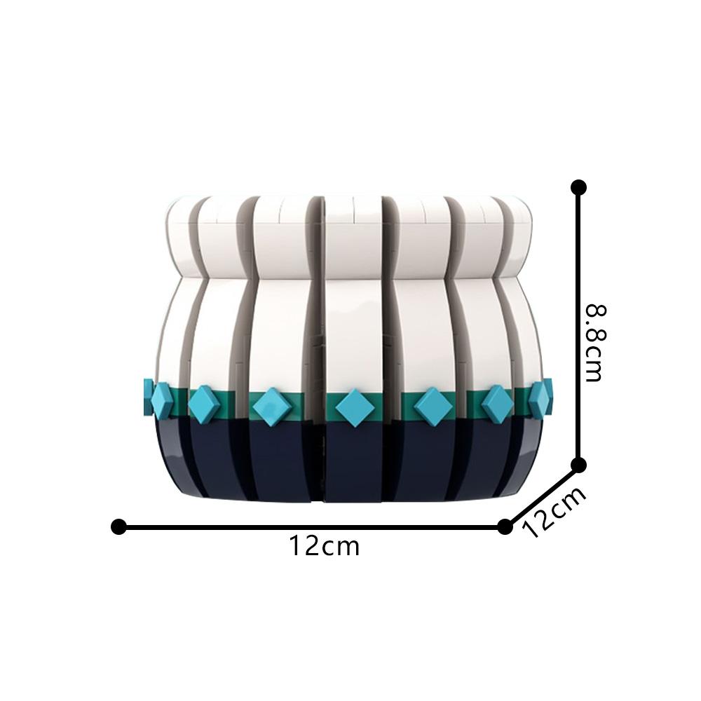

Gobricks MOC-224164 vase Building Blocks Toys