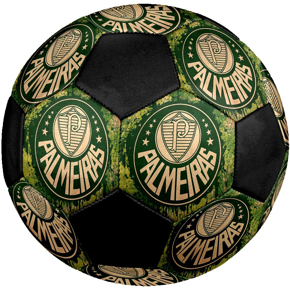 Palmeiras FC Soccer Ball, colorful, suitable for all ages, machine-stitched, PVC material, competition grade, durable and high bounce