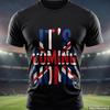 It's Coming Home England Football T Shirt, Union Jack Typography Tee, English Soccer Fan Shirt, World Cup Supporter Top 2026
