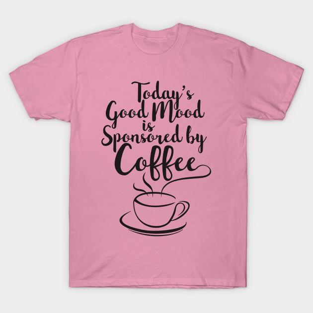T Shirt Women Sponsored By Coffee Harajuku Print Kawaii Tshirt Summer Short Sleeve Female T-Shirt Top Tee