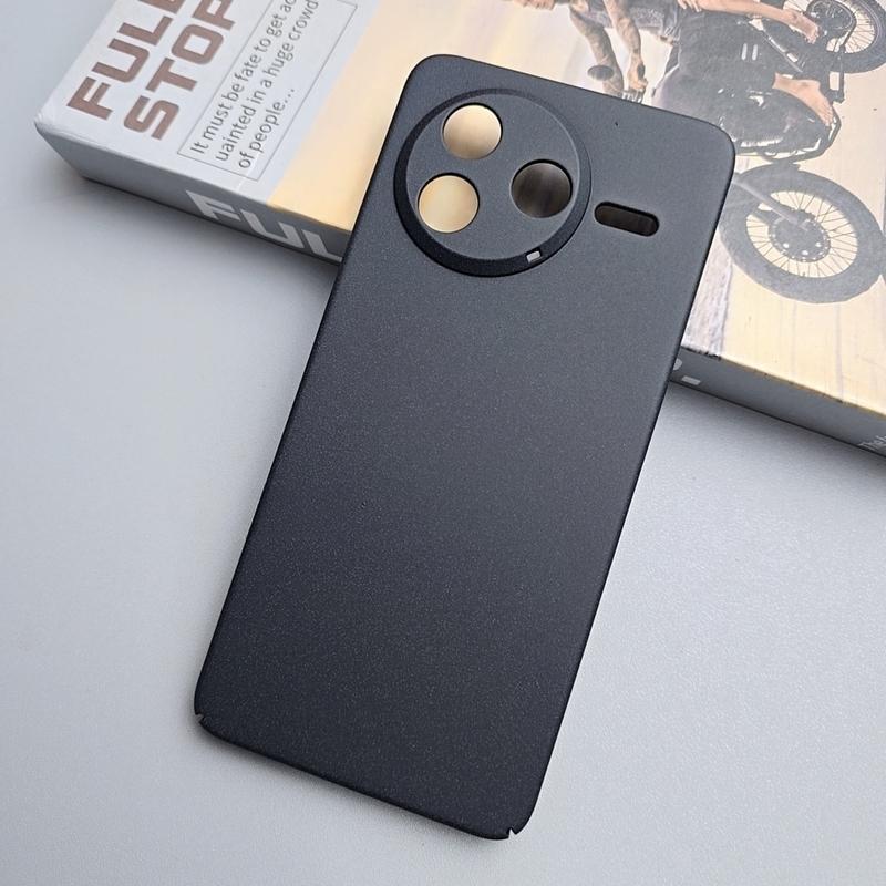 

Чехол для POCO F7 Ultra Sandstone Frosted Hard PC Phone Cover для POCO F7 Pro F7ultra POCOF7Pro Матовый противоударный бампер Shell for POCO F7 Ultra чёрный