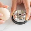 Steel Egg Piercer Non-Slip Base Easy Clean Kitchen Gadget For Boiled Eggs Hole Puncher Egg Shells Opener Tool