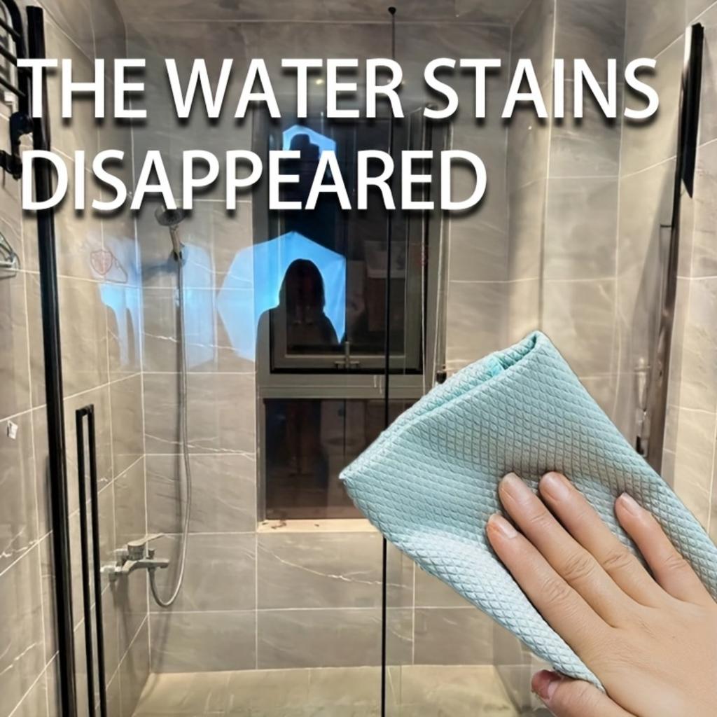10-1 Cleaning Cloth, Remove Watermark Glass Cloth, Easy and Fast To Remove Water Stains and Watermarks, Kitchen Cleaning and Car Mirror Cleaning