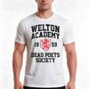 Welton Academy Dead Poets Society (Variant) TShirt Summer Casual Cotton Tee Oversized Streetwear Tops Vintage Graphic Print